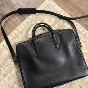 Matt & Nat Black Laptop Bag ELON